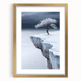 Frozen Serenity – Fine Art Photography of an Icy Cliff