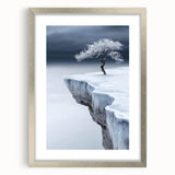 Frozen Serenity – Fine Art Photography of an Icy Cliff