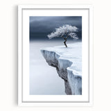 Frozen Serenity – Fine Art Photography of an Icy Cliff
