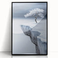 Frozen Serenity – Fine Art Photography of an Icy Cliff