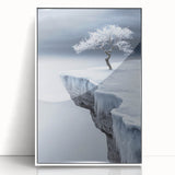 Frozen Serenity – Fine Art Photography of an Icy Cliff