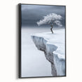 Frozen Serenity – Fine Art Photography of an Icy Cliff