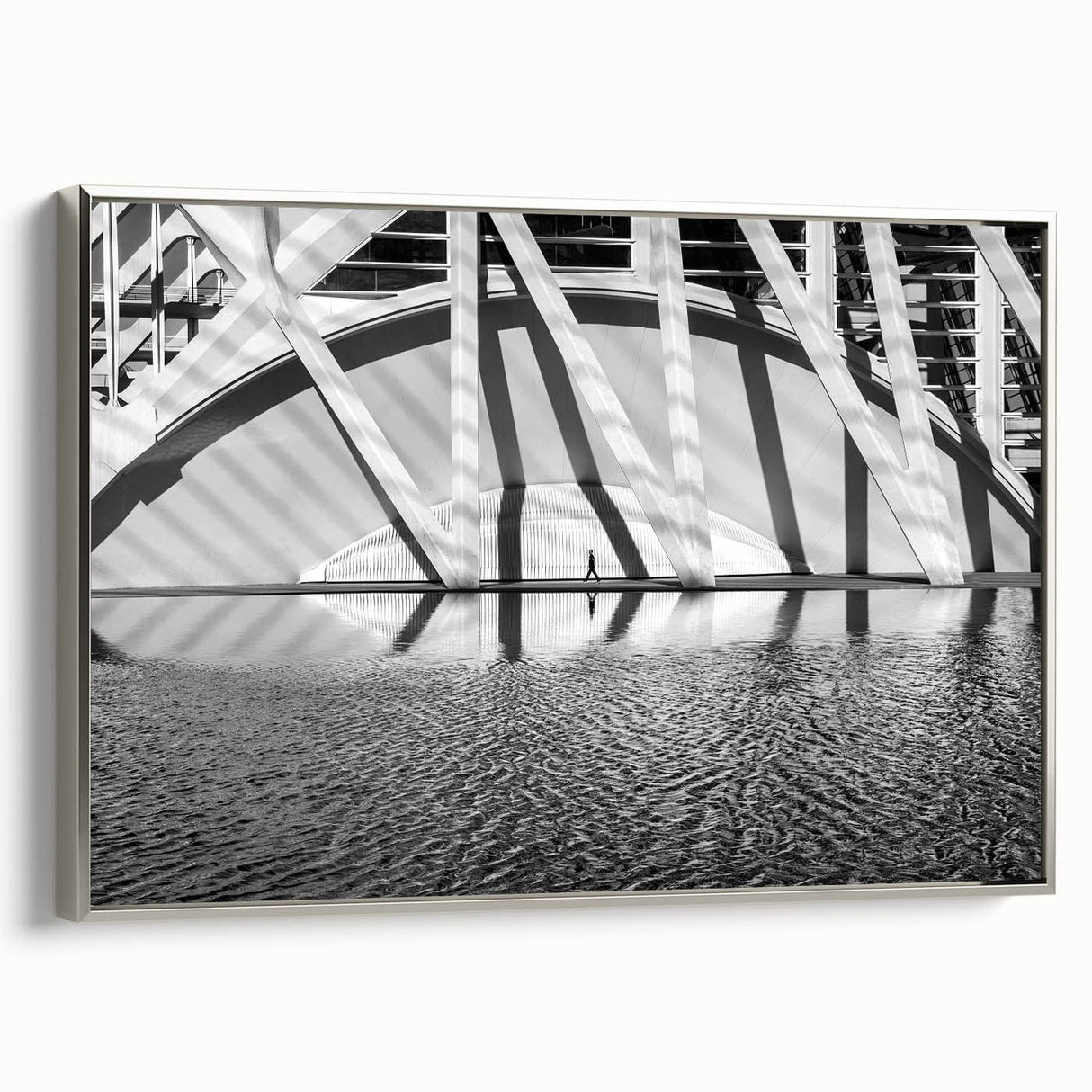 Urban Architectural Wall Art – Modern Structural Photography Print