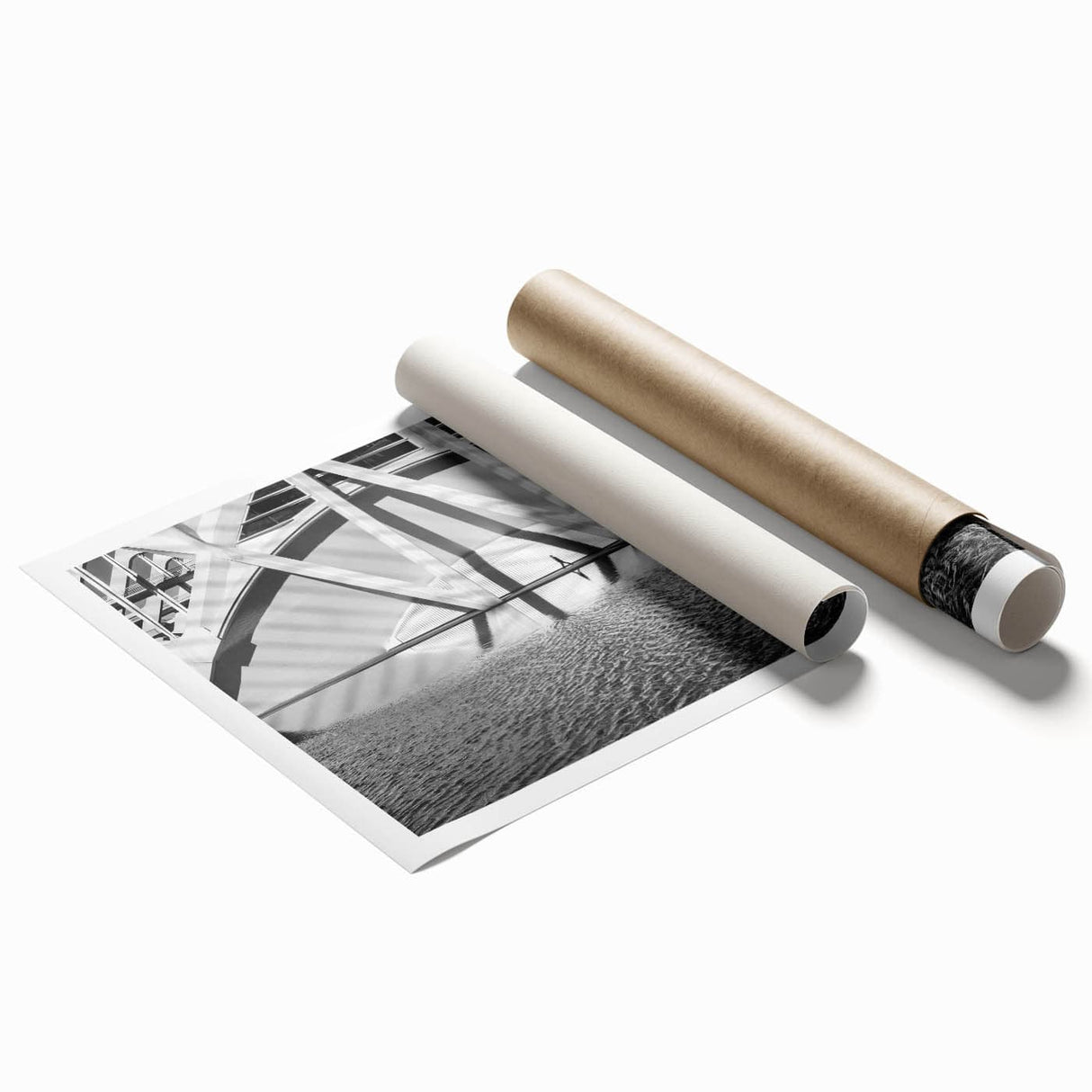 Urban Architectural Wall Art – Modern Structural Photography Print