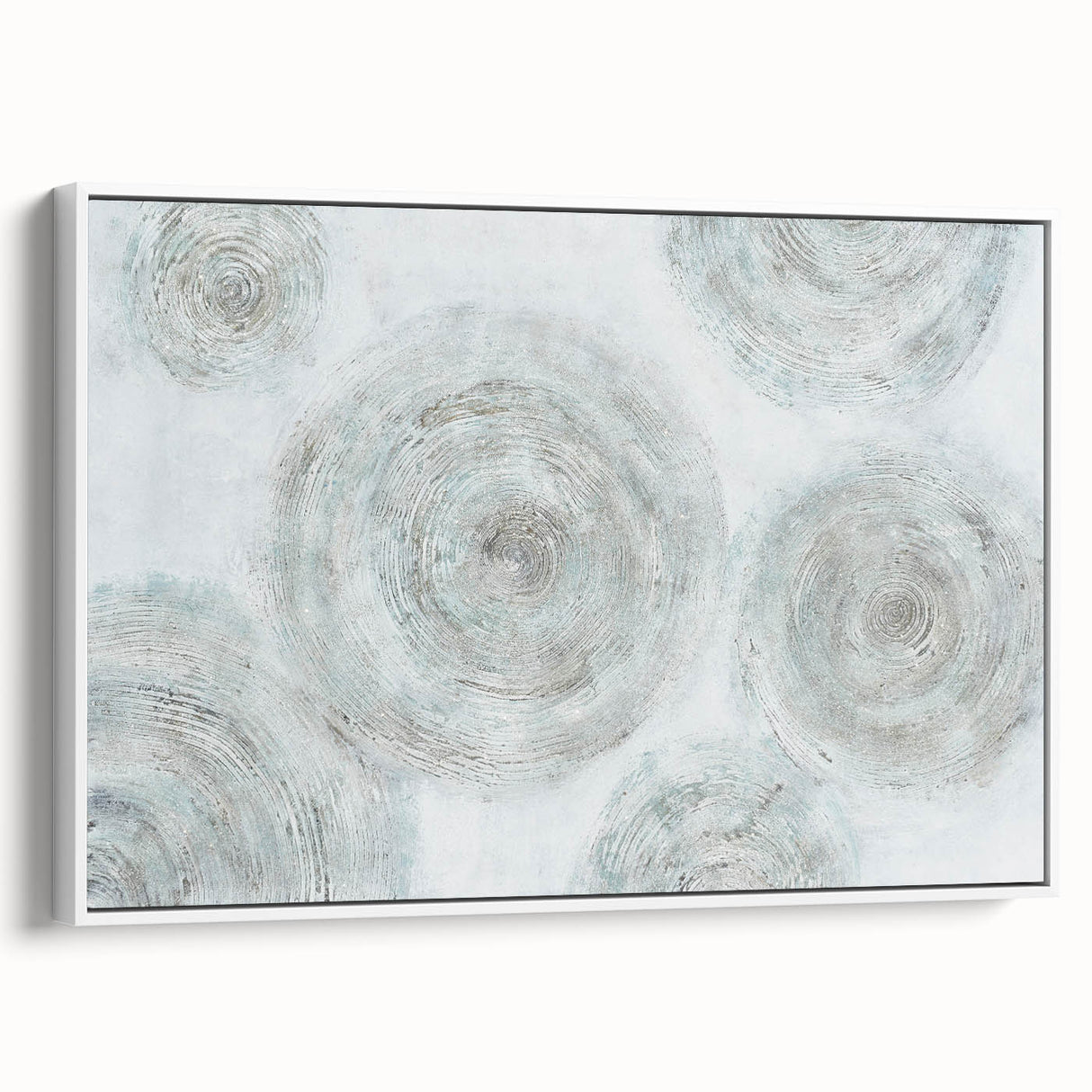 Zen Garden Wall Art – Minimalist Abstract Circular Design