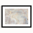 Timeless Textures Abstract Wall Art – Soft Beige and White Swirls