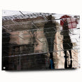 Vibrant Cityscape Canvas Prints – Rainy Reflection Urban Art