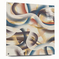 Ribbon Flow Elegance – Modern Abstract Canvas Prints for Interiors