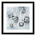 Modern Monochrome Wall Art – Abstract Geometric Design