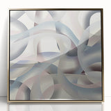 Soft Curve Harmony – Colorful Abstract Wall Hangings in Pastel Tones