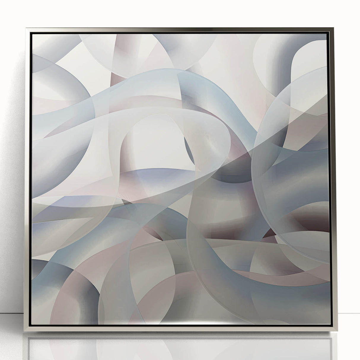 Soft Curve Harmony – Colorful Abstract Wall Hangings in Pastel Tones