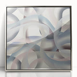 Soft Curve Harmony – Colorful Abstract Wall Hangings in Pastel Tones