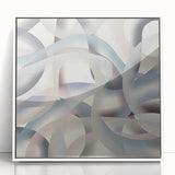 Soft Curve Harmony – Colorful Abstract Wall Hangings in Pastel Tones