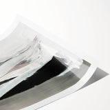 Large Abstract Wall Art – Monochrome Modern Painting in Gray & White