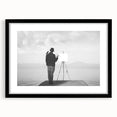 Modern Cityscape Wall Art – Surreal Artist Reflection Print