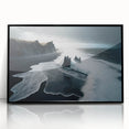 Stormy Black Sand Beach – Fine Art Ocean Photography