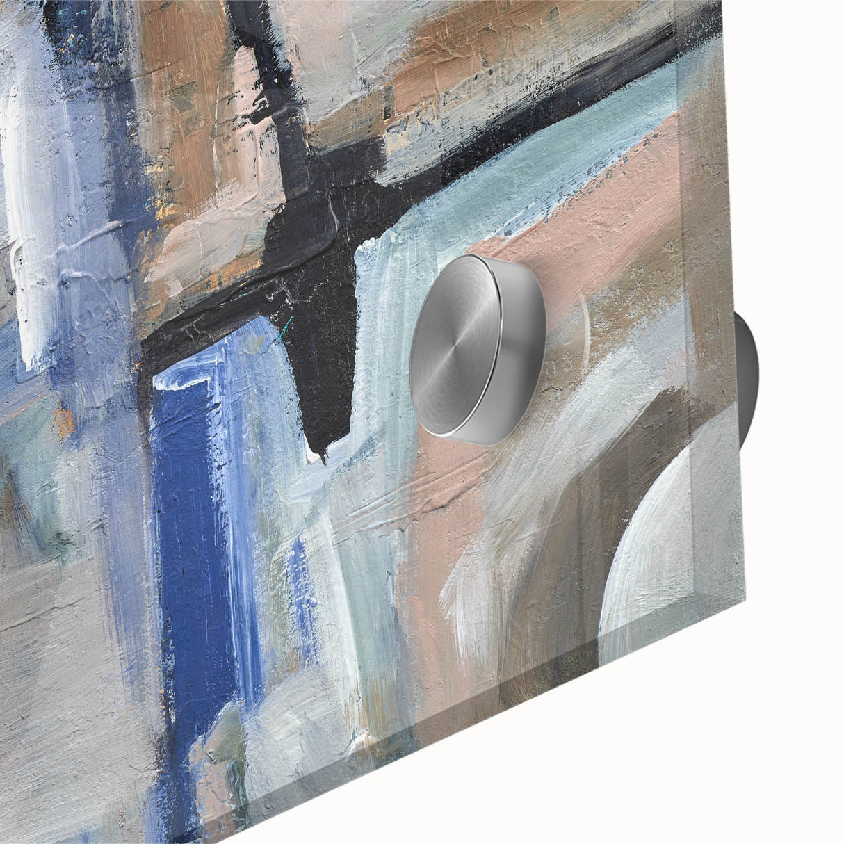 Urban Geometry Flow – Contemporary Abstract Art Pieces in Cool Tones