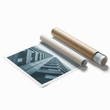Metropolitan Photography Art – Futuristic Skyscraper Perspective