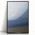 Modern Art Prints – Soft Blue & White Abstract Canvas Wall Art