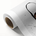 Moody Modern Wall Art – Abstract Canvas in Black, White & Brown