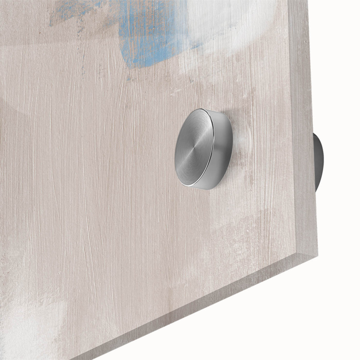 Earthen Harmony Abstracts – Soft Blue and Beige Minimalist Wall Art