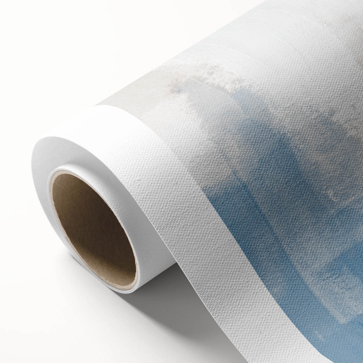 Earthen Harmony Abstracts – Soft Blue and Beige Minimalist Wall Art