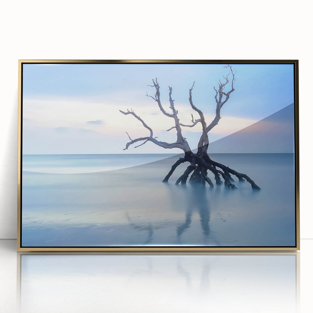 Driftwood Seascape - Fine Art Photography Framed Prints