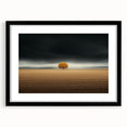 Golden Solitary Tree – Dramatic Landscape & Nature Art Prints