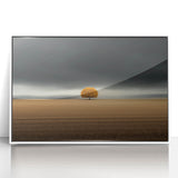 Golden Solitary Tree – Dramatic Landscape & Nature Art Prints