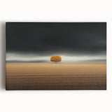 Golden Solitary Tree – Dramatic Landscape & Nature Art Prints