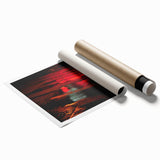 Urban Scenery Wall Art - Vibrant Cityscape Photography Print