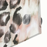 Earthen Harmony Abstracts – Blush and Black Modern Watercolor Wall Art