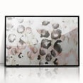 Earthen Harmony Abstracts – Blush and Black Modern Watercolor Wall Art