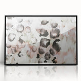 Earthen Harmony Abstracts – Blush and Black Modern Watercolor Wall Art