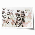 Earthen Harmony Abstracts – Blush and Black Modern Watercolor Wall Art