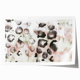 Earthen Harmony Abstracts – Blush and Black Modern Watercolor Wall Art