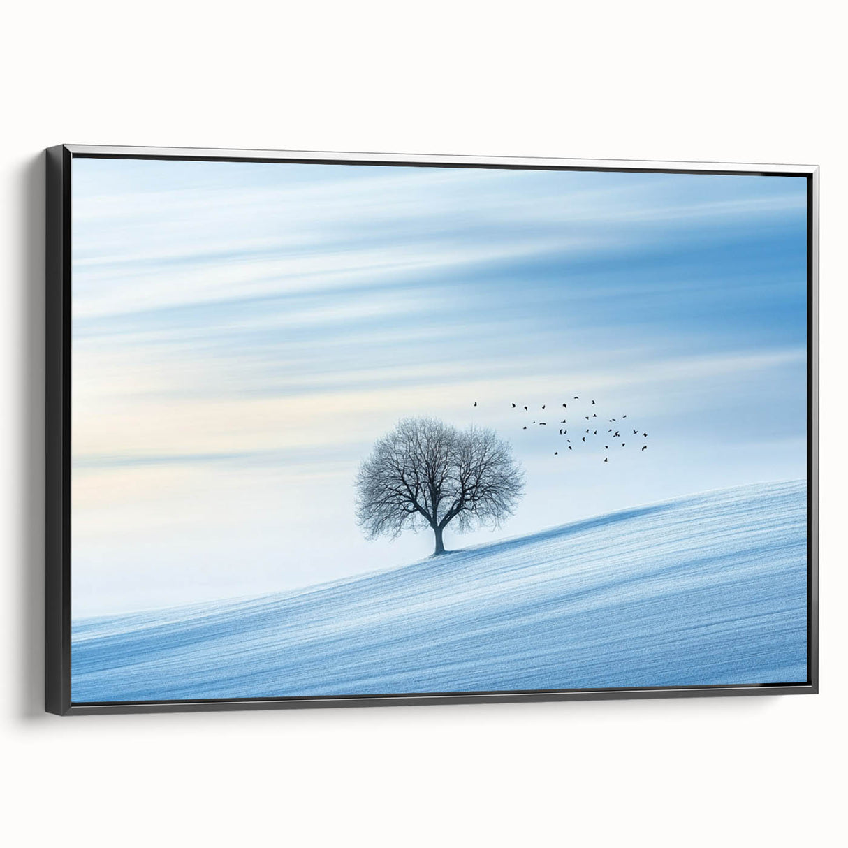 Winter Serenity Tree – Tranquil Landscape & Nature Art Prints