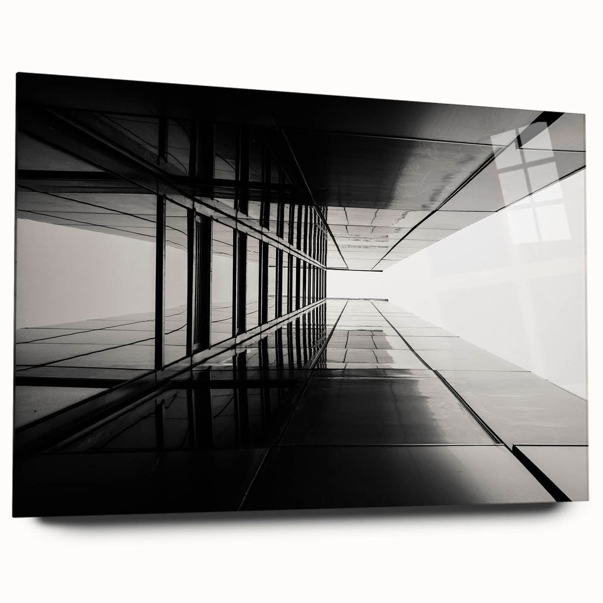 Urban Architectural Wall Art - Contemporary Cityscape Print