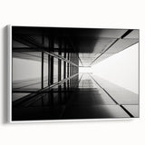 Urban Architectural Wall Art - Contemporary Cityscape Print