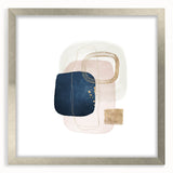 Contemporary Geometric Art for Interiors – Framed Minimalist Print