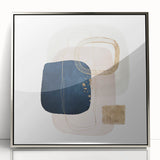 Contemporary Geometric Art for Interiors – Framed Minimalist Print