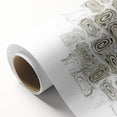 Minimalist Wall Décor - Black, White & Silver Abstract Print