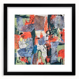 Large Abstract Wall Art – Vibrant Contemporary Canvas Painting