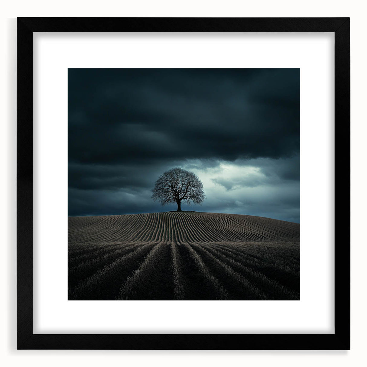 Dramatic Storm Tree – Moody Landscape & Nature Art Prints