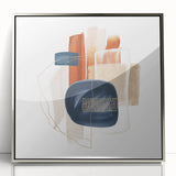 Modern Geometric Wall Decor – Abstract Minimalist Canvas Art Print