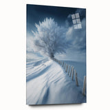Frozen Serenity Tree – Winter Landscape & Nature Art Prints