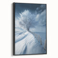 Frozen Serenity Tree – Winter Landscape & Nature Art Prints