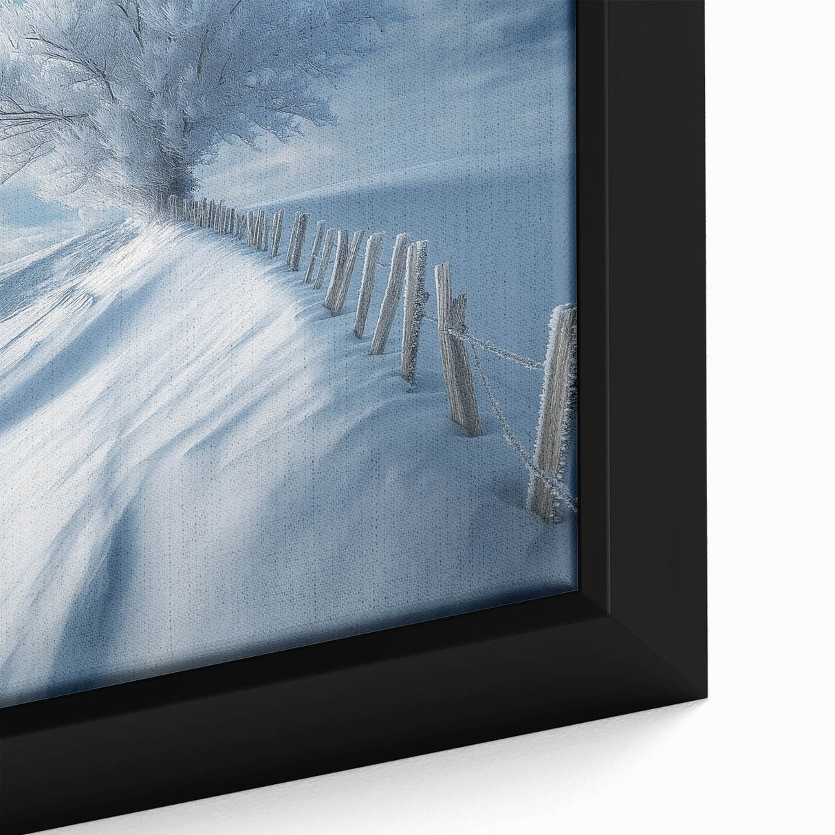 Frozen Serenity Tree – Winter Landscape & Nature Art Prints