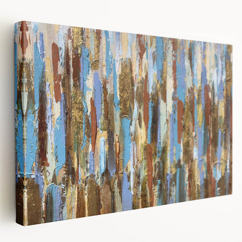 Calming Landscape Acrylic Prints – Rustic Abstract Wall Art