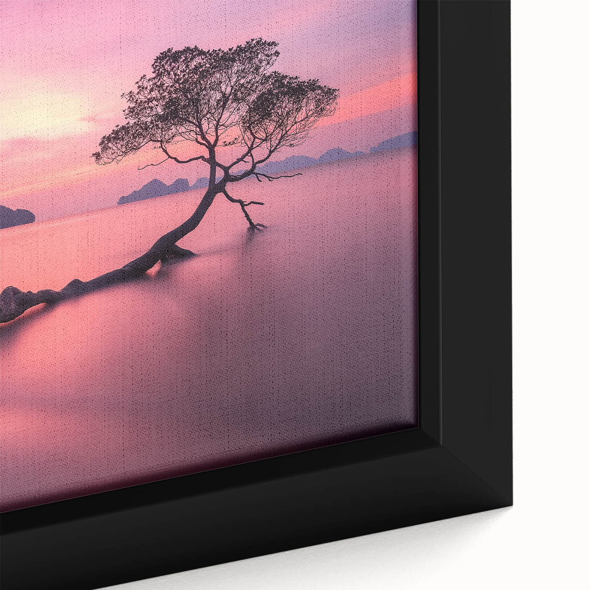 Tranquil Sunset Tree – Coastal Landscape & Nature Art Prints